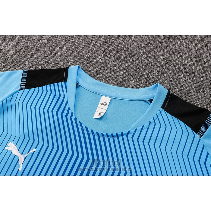 Chandal del Olympique Marsella Manga Corta 2021-2022 Azul